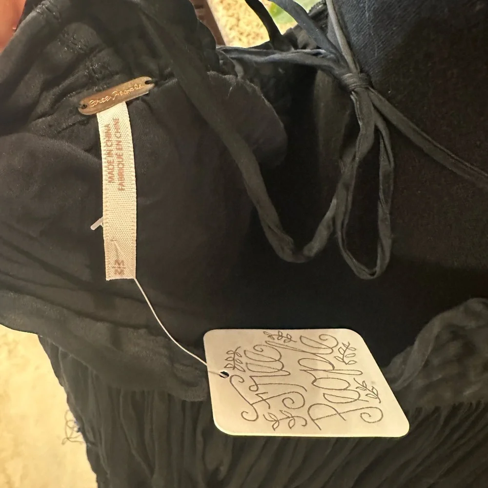 NWT Free People 100 Degrees of Shine Mini Dress, Size medium - Picture 7 of 7